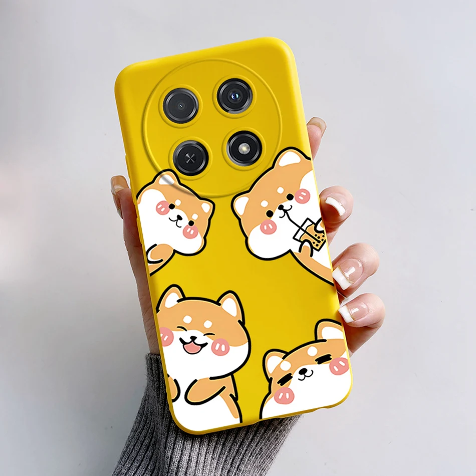 Cute Cartoon Cat Silicone Back Cover - Soft Protective Case