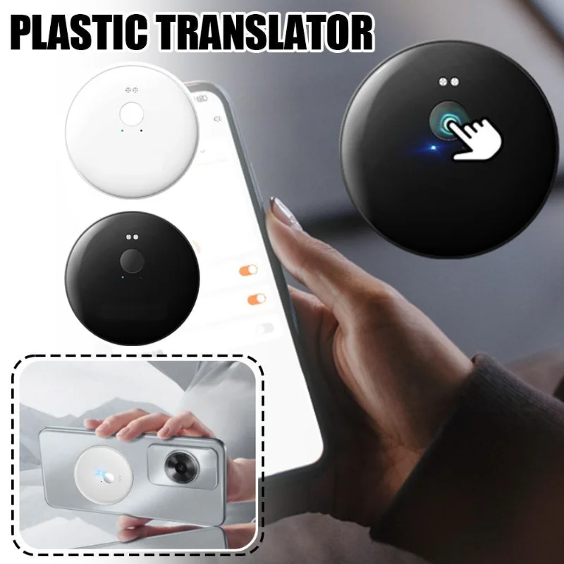 AI 102 Intelligent AI Mobile Assistant 50 Languages Bluetooth Voice Translator Portable Audio Photo Recognition Translation