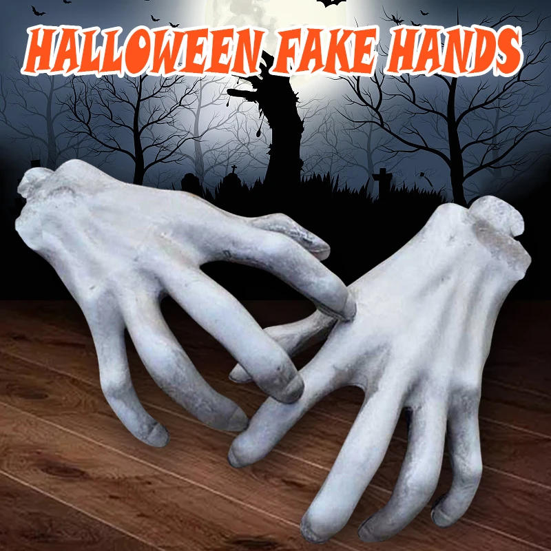2 Stuks Nep Arm Hand Props Horror Halloween Props Secret Room Hand Enge Sfeer Decoratie| | - AliExpress