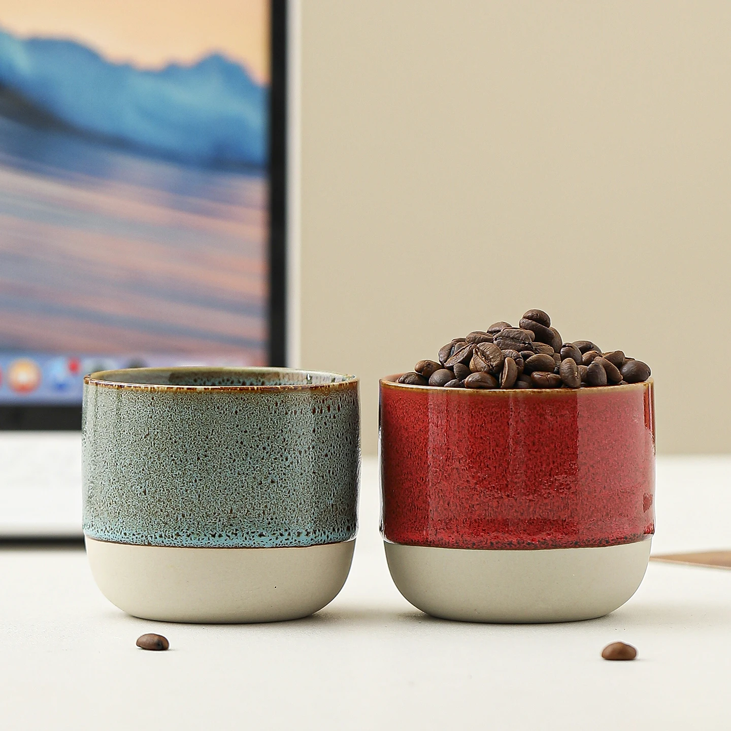 أكواب إسبريسو سيراميك فاخرة