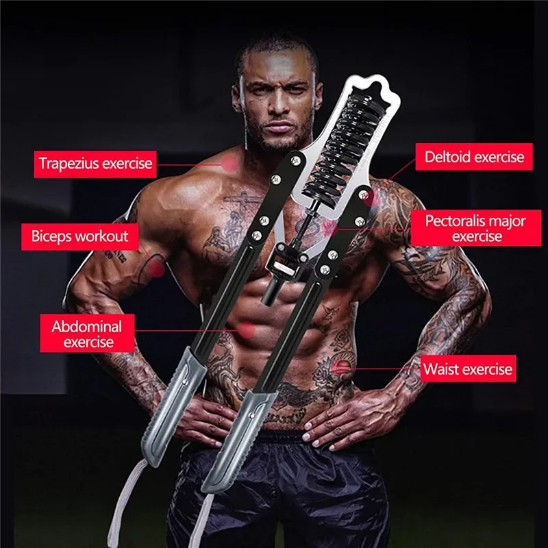 Adjustable Arm Forearm Exerciser Arm Strength Trainer 15-75KG