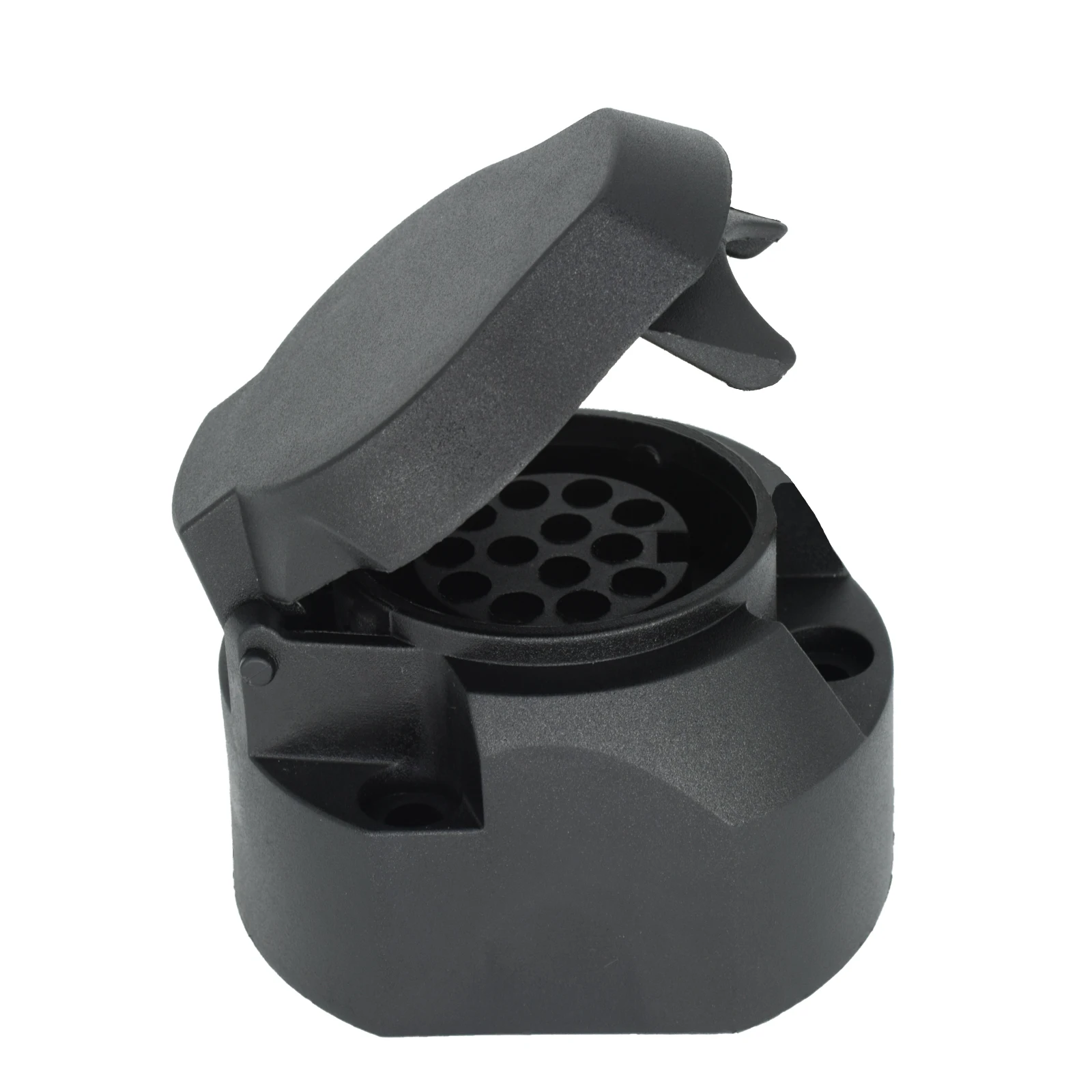 Trailer Socket 12V 13 Pin Euro 13-Pole Tow Bar Towing Socket Caravans Wiring Electrical Connector Truck Car Accessories