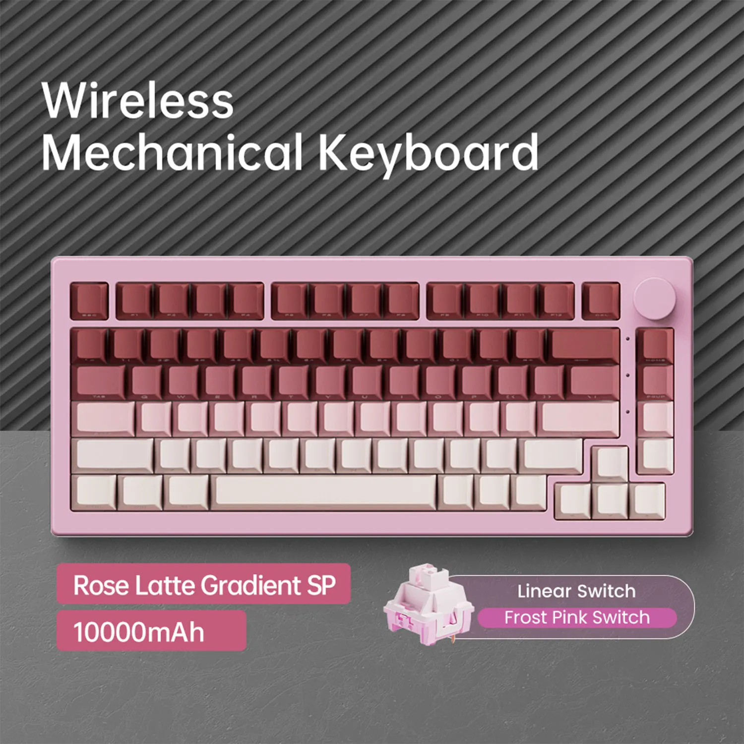 Akko 5075 V3 75% Mechanical Keyboard 8000/10000mAh 2.4GHz Wireless/ Wired thumbnail 9