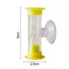 Hourglass Timer 3 Minute Hourglass Sand Timer with Suction Cup Durable Sandglass for Kids Games Classroom 6