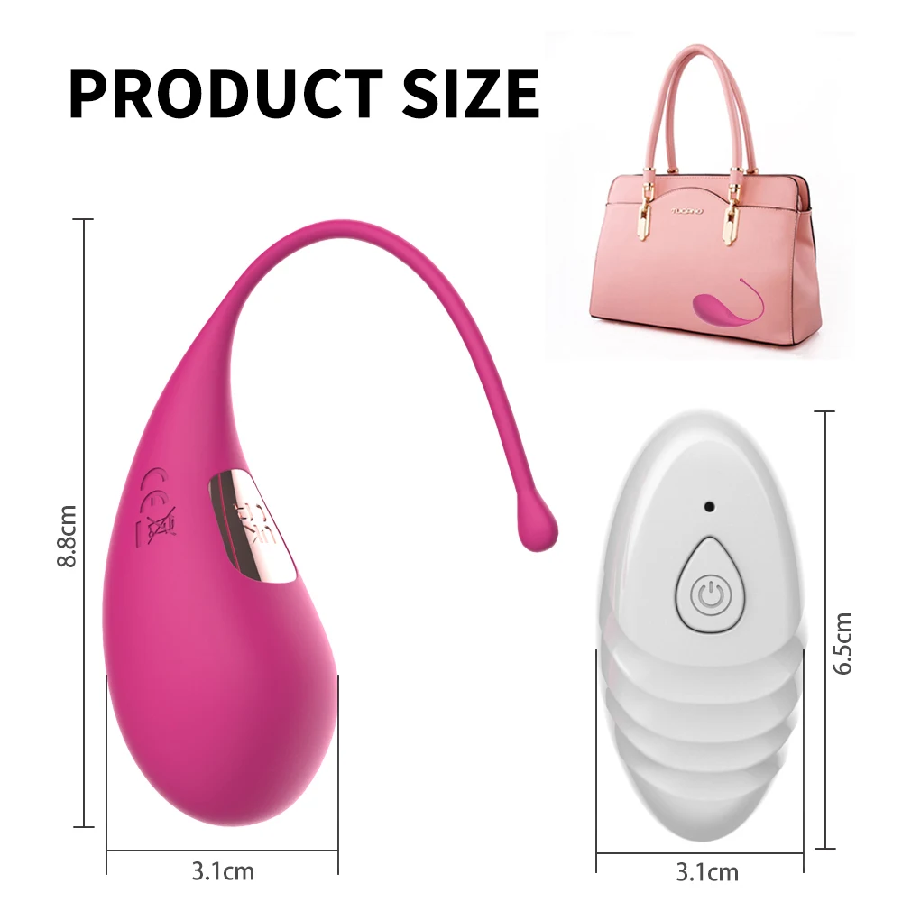 Vibrator Ei Mit Fernbedienung Für Damen Clitoris Stimulation_voghion.com