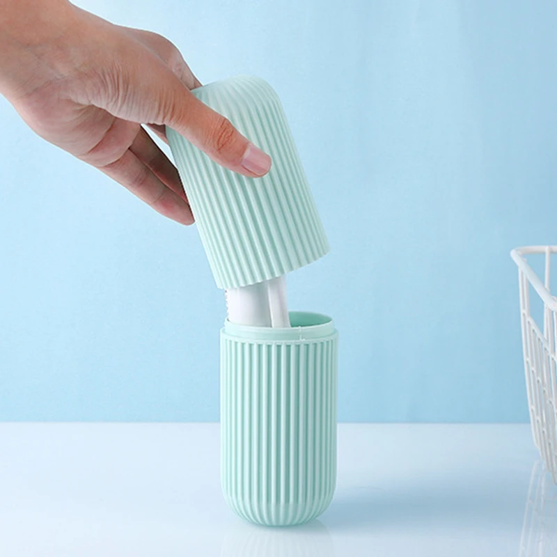 Portable Toothbrush Kits Case Toothpaste Cup Holder Protect Storage Box Travel Organizer Storage Cover toothbrush case