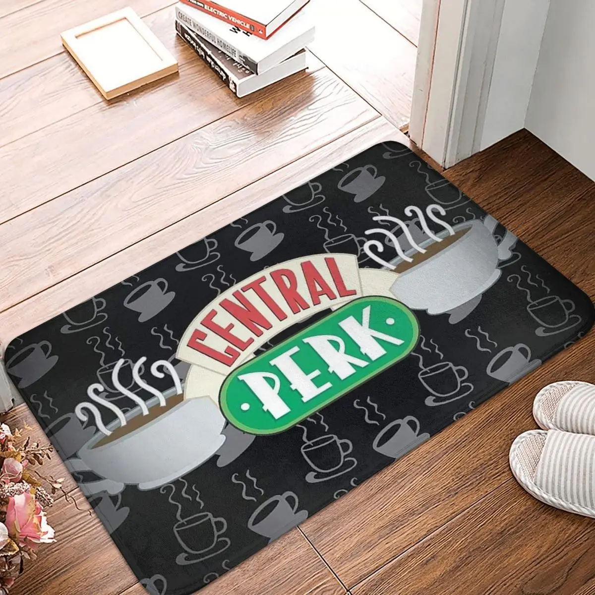Zerbino Antiscivolo Tappetino Da Soggiorno Central Perk Friends Tappeto Da Pavimento Tappeto Di Benvenuto Decorazioni Per La Casa