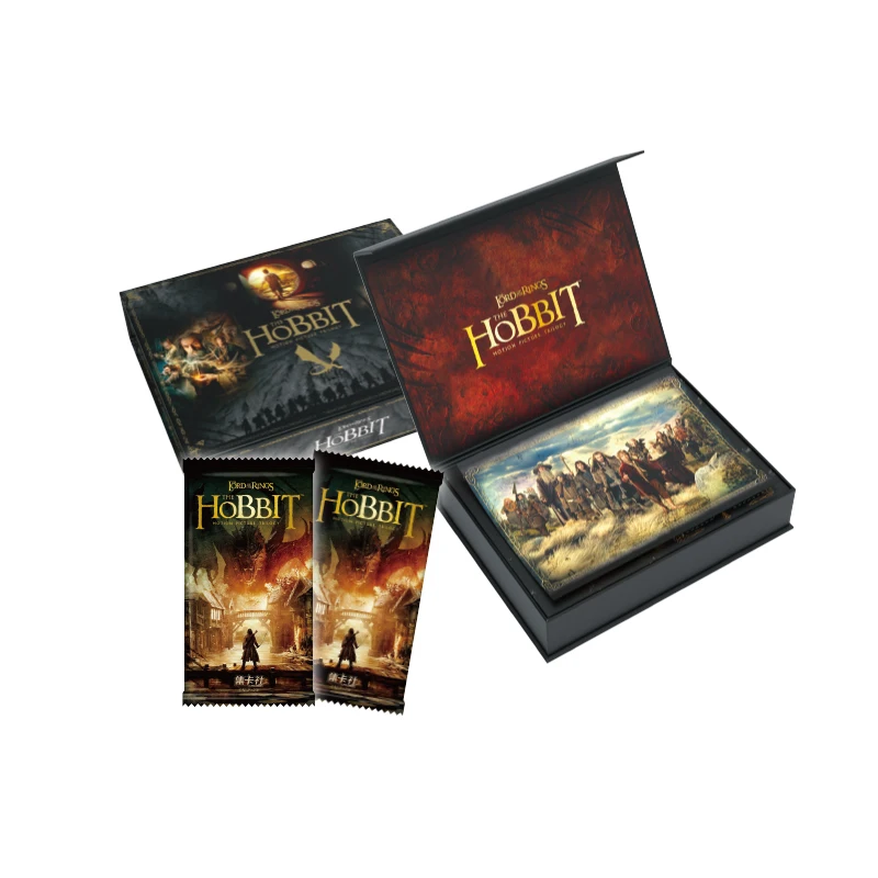 Card Fun The Hobbit Card Box Lord of The Rings Film and Television Trilogy Rare Peripheral Cards Children Birthday Gifts Toys