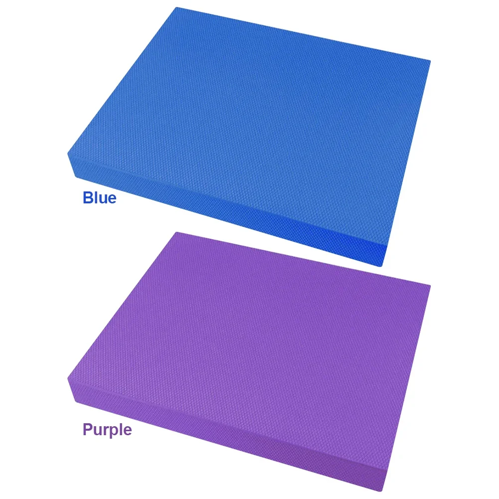 Yoga Balance Pad Anti Slip Exercise Balance Pad Thickened Fitness Balancing Foam Cushion Mat for Yoga Pilates Stretching