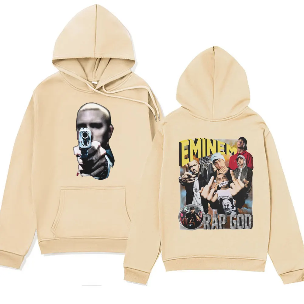 The Eminem Show Graphic Printed Hoodie for Men Women Hip Hop Streetwear Sweatshirts Spring New Long-sleeved Pullovers Hoodies