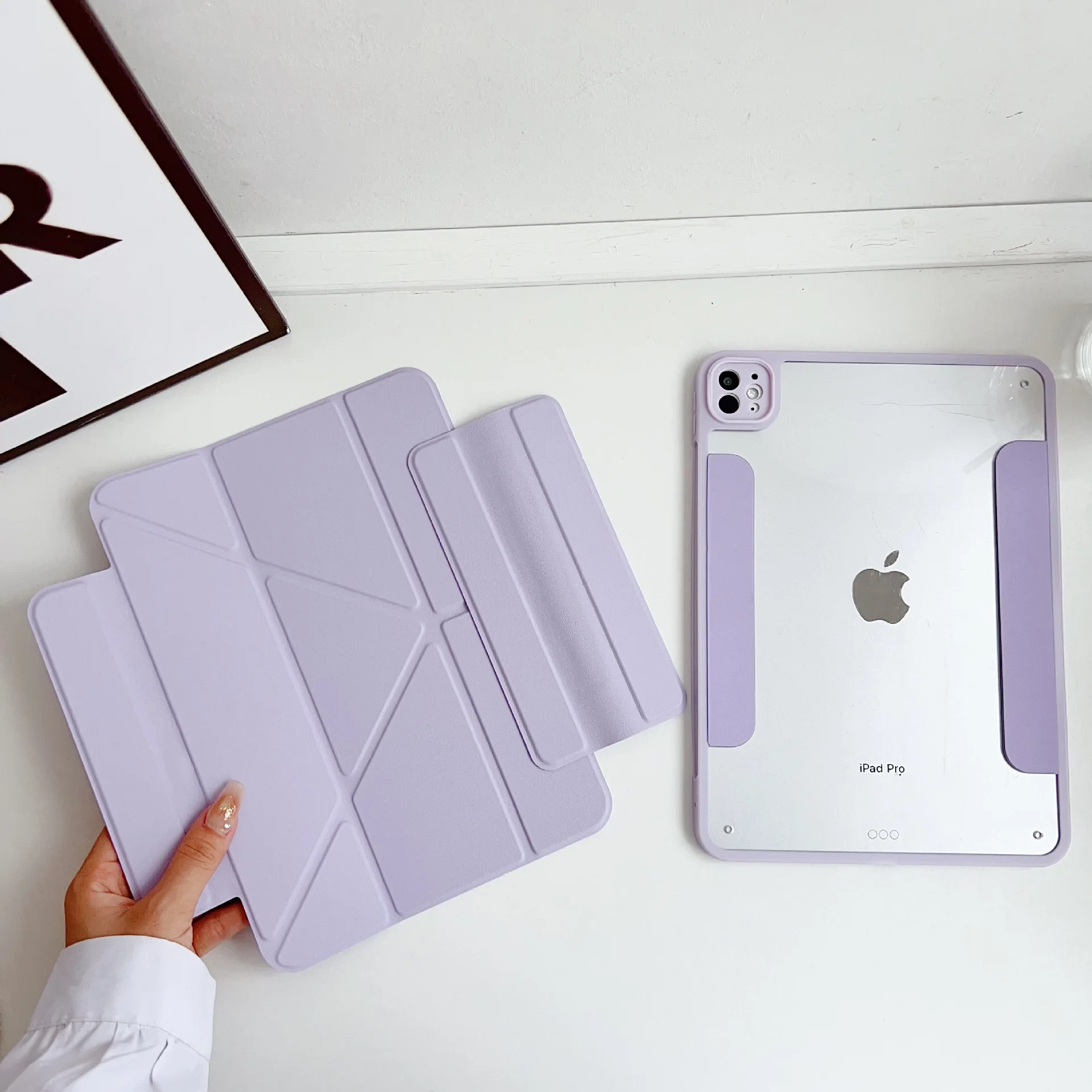Magnetic Detachable Stand Case