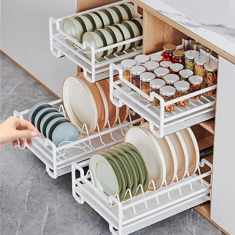 

Cabinet Pull Out Shelves Kitchen Cabinet Sliding Basket Drawer Organizer Multi Purpose Pull Out Cabinet Kitchen Accessories