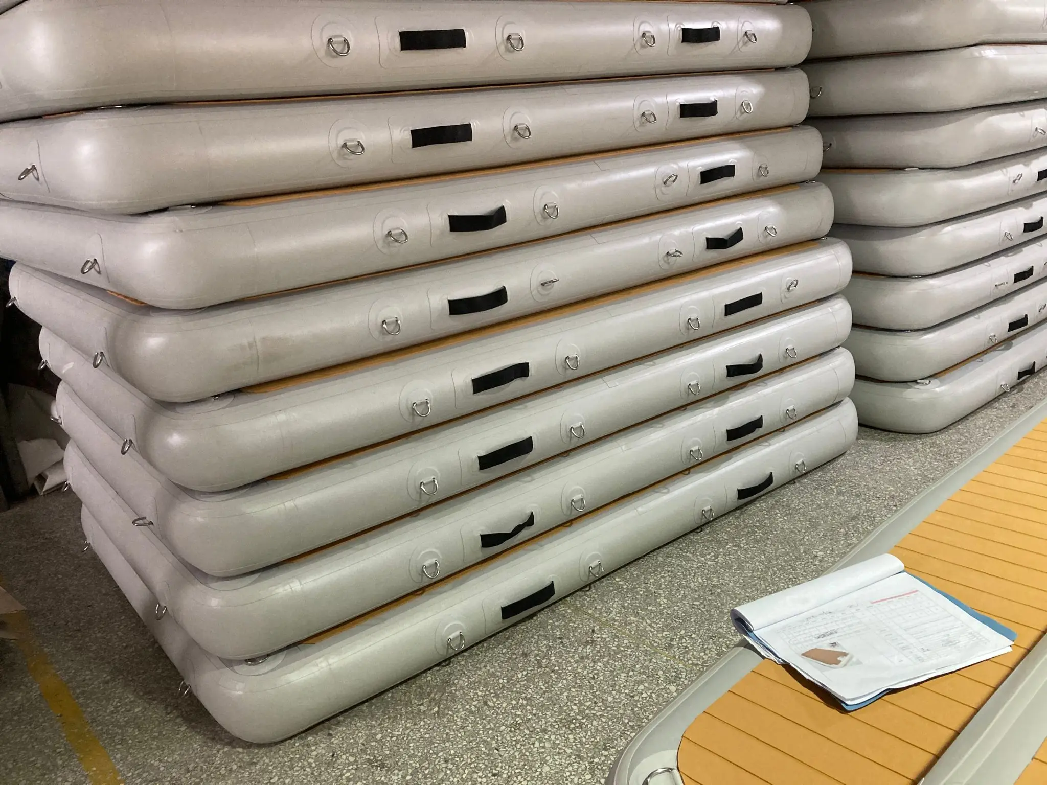 3x1x0.2m 10x3x1ft Fishing Water DWF Floating Inflatable Dock Eva Pad Mattress Sea Boat Leisure Land