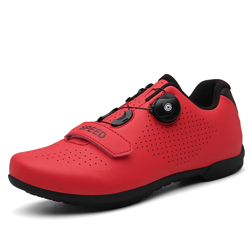 2023 Cycling Sneaker Mtb with Cleats Men Carbon Sports Speed Bike Shoes Women Mountain Racing Flat SPD Road Cycling Footwear
