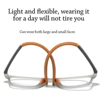Lunettes de lecture de sport ultralégères pour hommes et femmes, lunettes anti-lumière bleue, lunettes de presbytie, lunettes optiques de vue de loin, dioptries 4