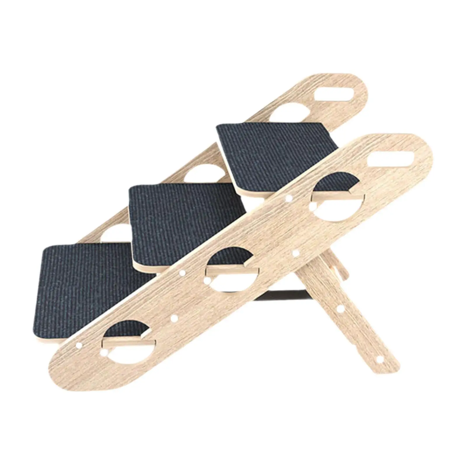 Wood Dog Stairs Foldable High Bed Climbing Non Slip Comfortable Pet Steps Indoor for Indoor Use Cats Sofa Puppy Small Pets Wood Dog Stairs Foldable High Bed Climbing Non Slip Comfortable Pet Steps Indoor for Indoor Use Cats Sofa Puppy Small Pets