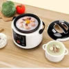 12V 24V Mini Rice Cooker Car Truck Soup Porridge Cooking Machine Food Steamer Heat Lunch Box Meal Heater Warmer English Menu  2L 3