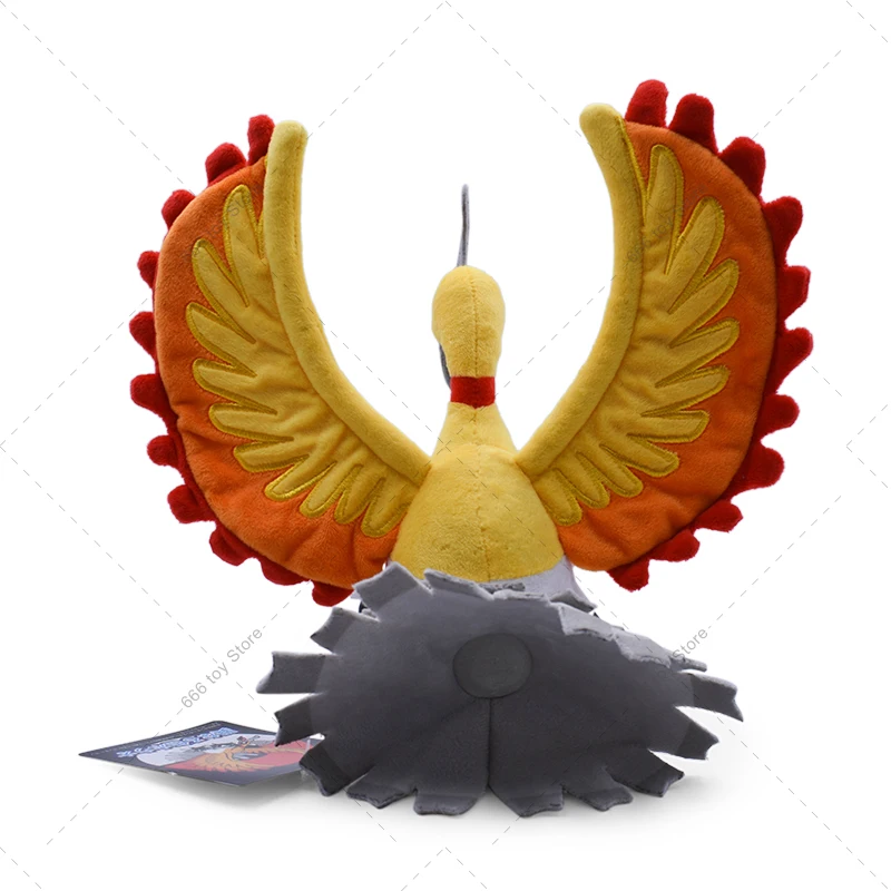 articuno moltres brilhante ho-oh macio pelúcia peluches boneca presente para crianças