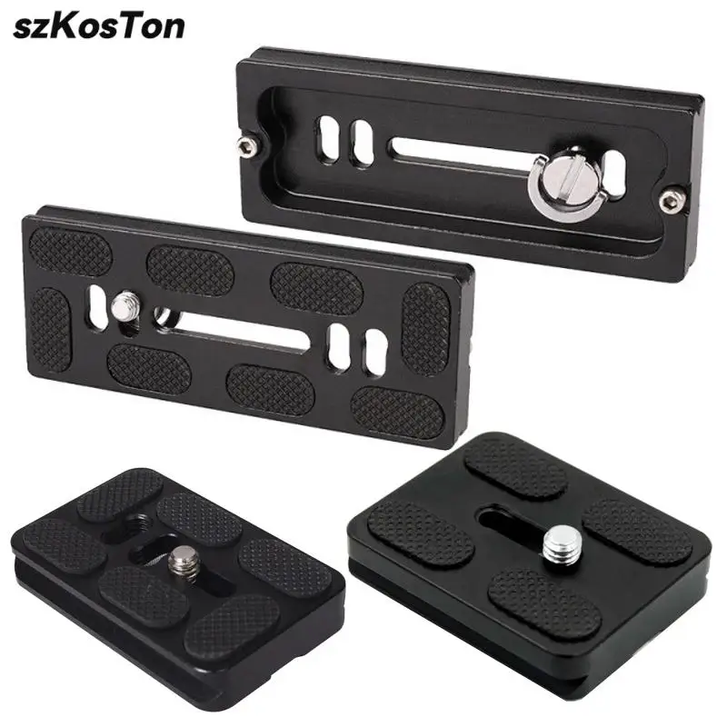 Dslr 카메라 브래킷 카메라 베이스 플레이트 퀵릴리즈 플레이트 어댑터 장착 플레이트, Arca 스위스 카메라 삼각대 볼 헤드 클램프 