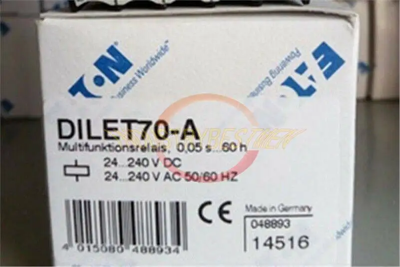 

ONE NEW IN BOX EATON MOELLER Time Relay DILET70-A
