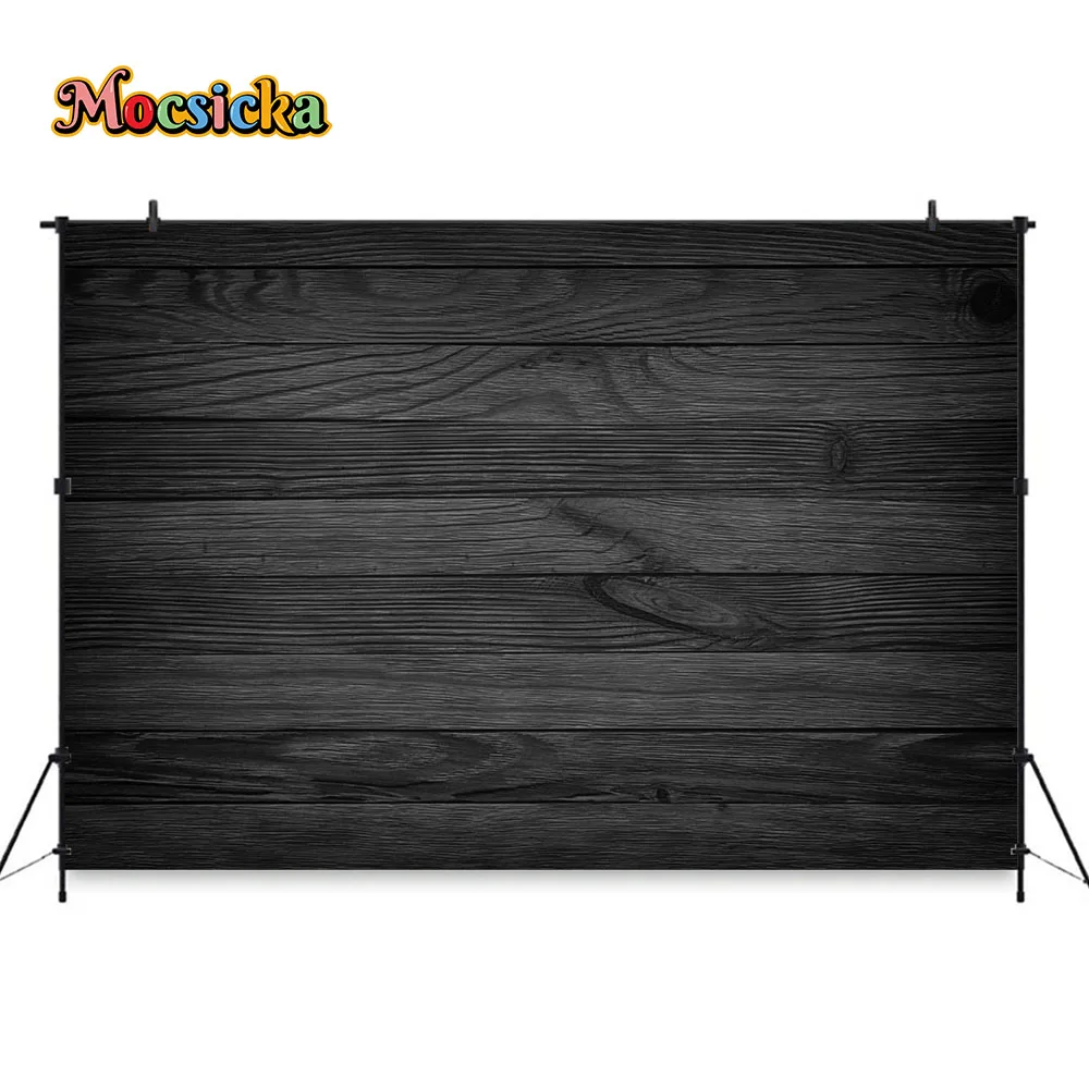 AIIKES 5x7FT Marrone Legno Plancia Sfondo Legno Fotografia Sfondo Neonato Fotogr