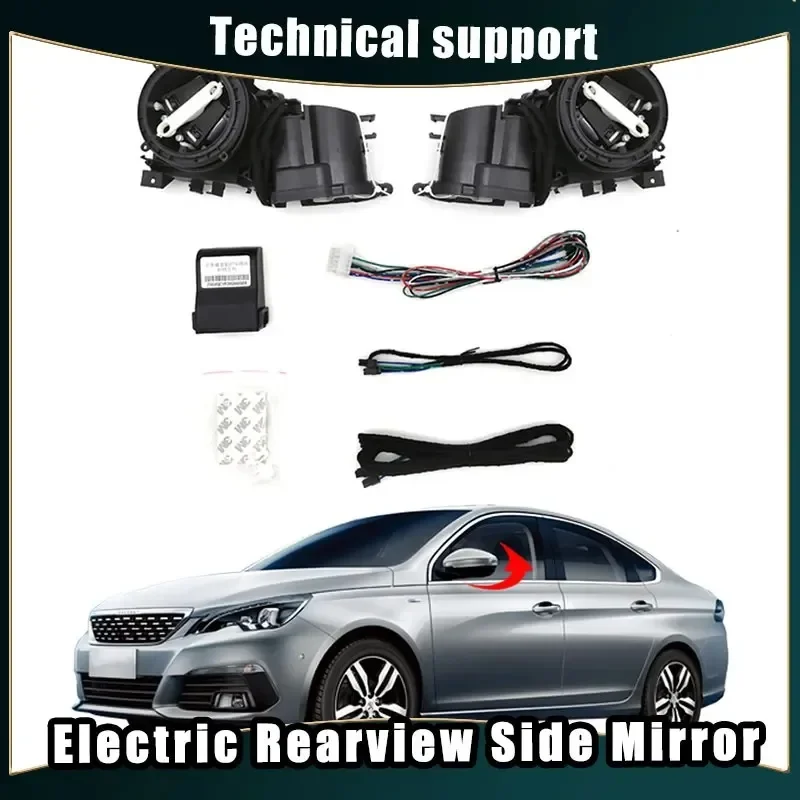 Specchietto Retrovisore Elettrico Per Peugeot 308 Auto Intelligent Automatic Folding System Kit Modulo Accessori Per Specchietti Auto