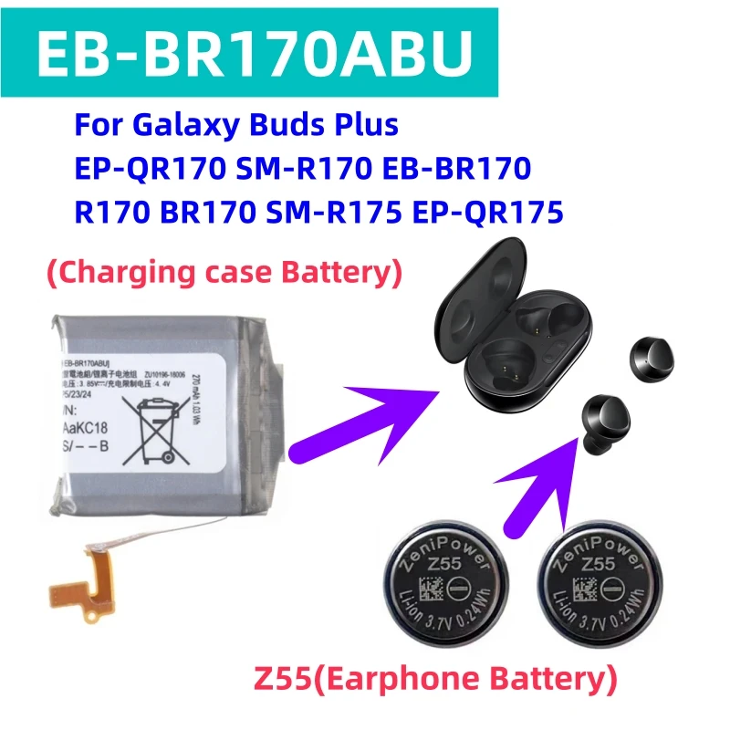 Galaxy Buds+ Galaxy Buds Battery Mah Battery Replacement Buds+