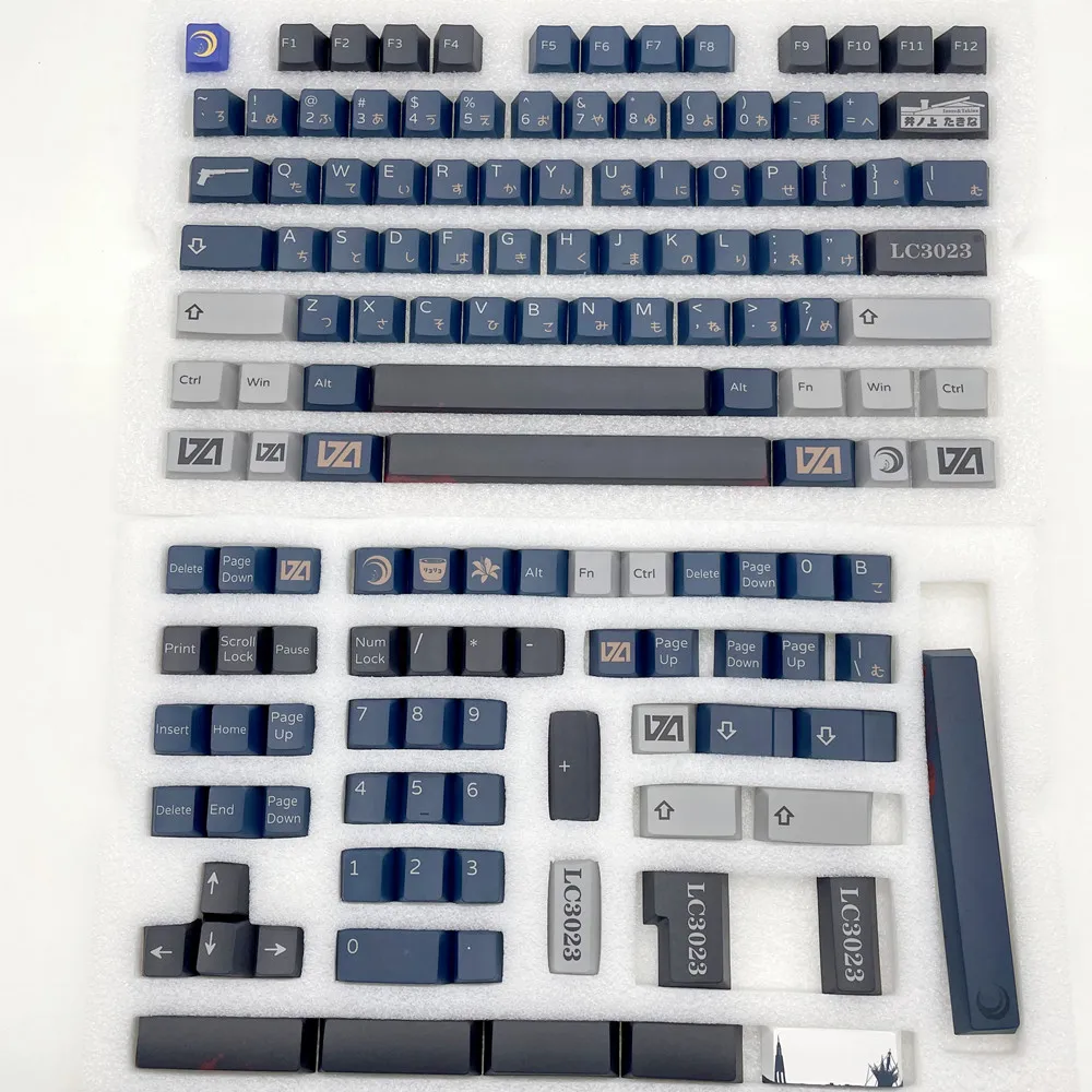 

Lycoris Recoil Keycap Mechanical Keyboard 142 Keys Cherry Profile DYE Sublimation For Outemu Gateron 3.0 Kailh MX Switches