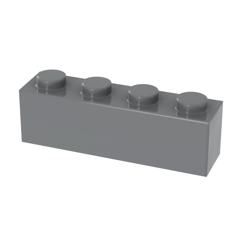 [FunBrick] 20/30/50PCS DIY 1x4 도트 블록 두꺼운 피규어 브릭 창의적인 크기 1*4 도트 3010 장난감과 호환 가능