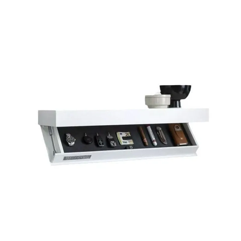 1pc Hidden Shelf with Secret Compartment Concealed Wood Floating Wall-mounted Furniture Storage Shelves Modern Designer Shelf 5