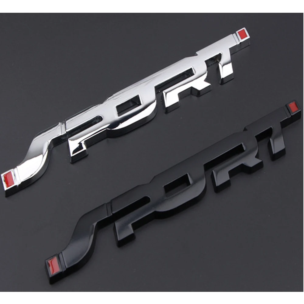 Fashion Sport Emblem Badge Car Trunk Fender Sticker Auto Car Racing Decal Decor Accessories Car Accessories Reflective Stickers Car Reflective Stickers Car Sticker