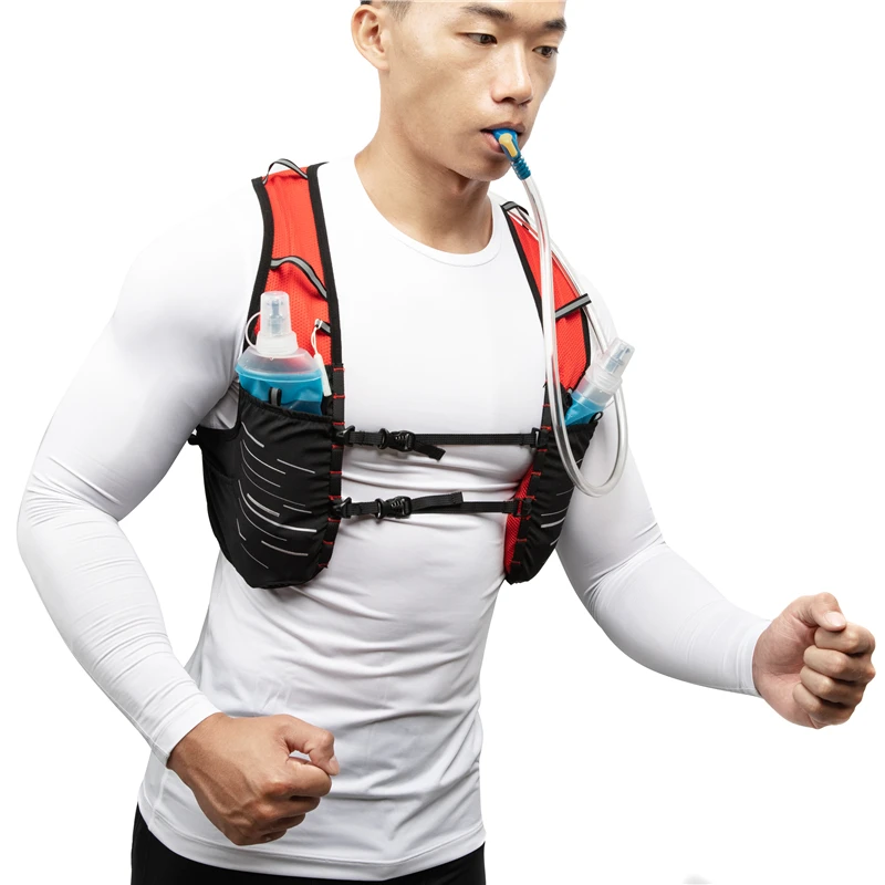 Lightweight Hydration Running Vest Bag, Hydration, Hydration, Marathon, Trail Running, Hiking, Camping, 5L 6