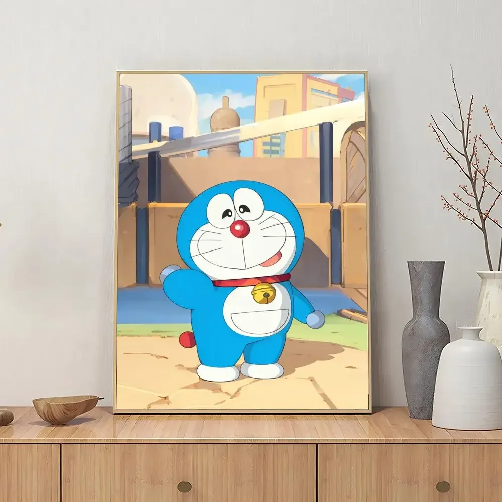 1pc Doraemon Anime Poster Paper Print