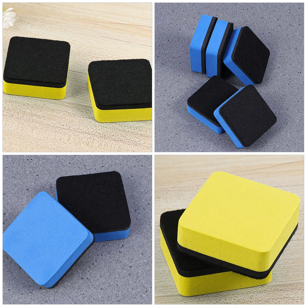 20Pcs Magnetic Whiteboard Eraser Plastic Marker Pen Whiteboard Cleaner Dry Eraser Blackboard Office