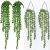 1pc Artificial Eucalyptus Rattan Hanging Plant Potted Green Plant Suitable Mandala Vine for Wall Room Home Interior Shelf Decor 1