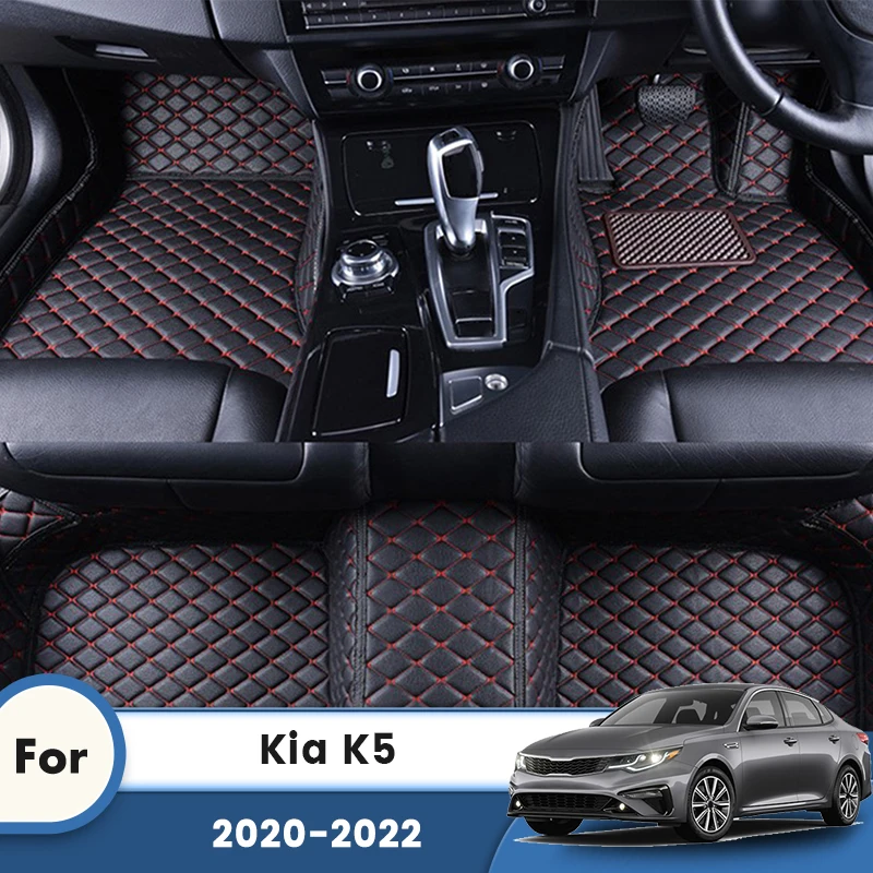 

RHD Carpets For Kia K5 Optima 2023 2022 2021 2020 Car Floor Mats Custom Waterproof Interior Accessories Styling Foot Pads Cover