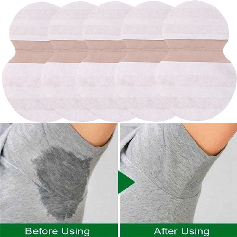 10/20/30pcs Underarm Disposable Absorbent Antiperspirant Protect Pads