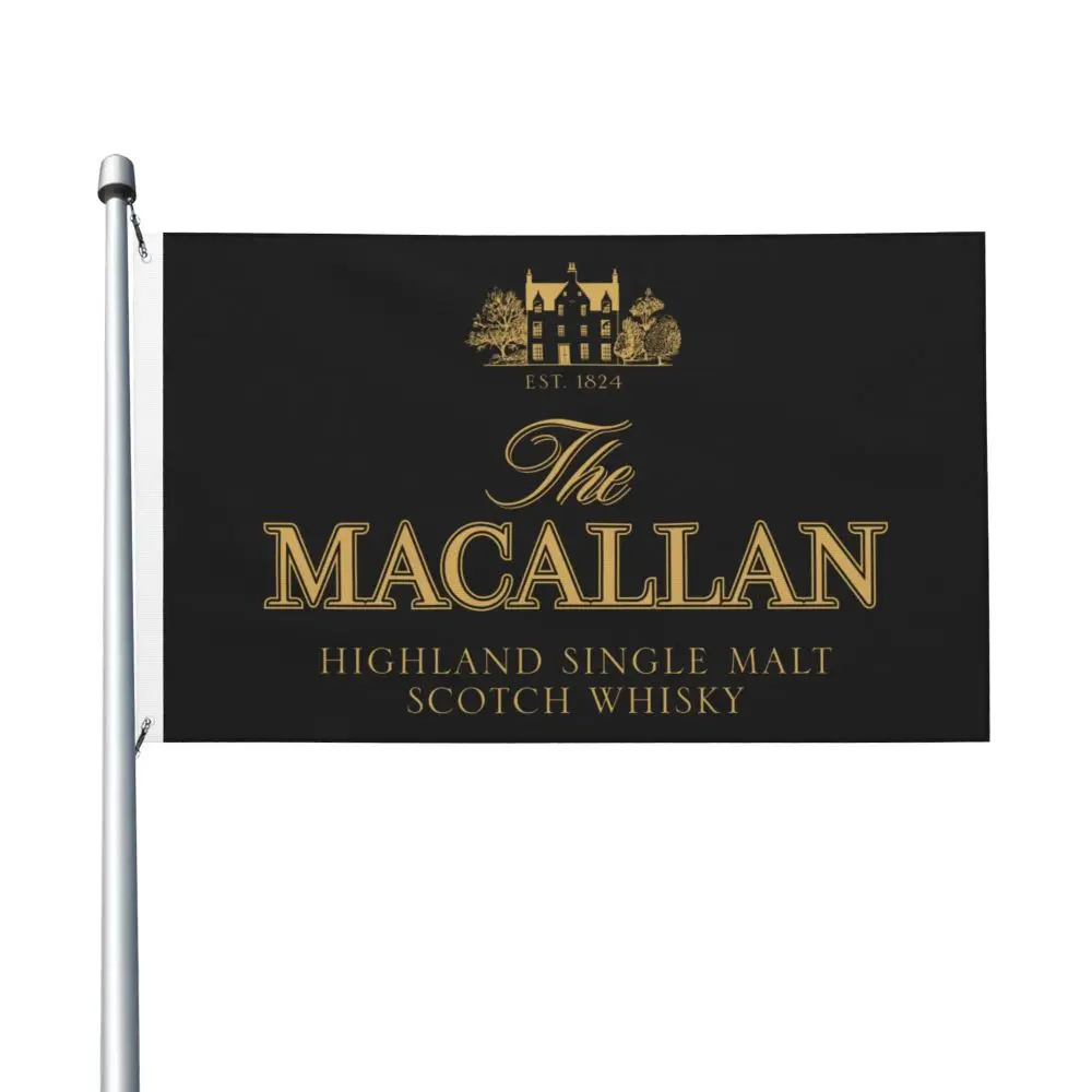 Nuovo Macallan Double Sided Banner Breeze Flag Garden Flag Bandiera Decorativa Party Banner 3 X5Ft (90X150Cm)