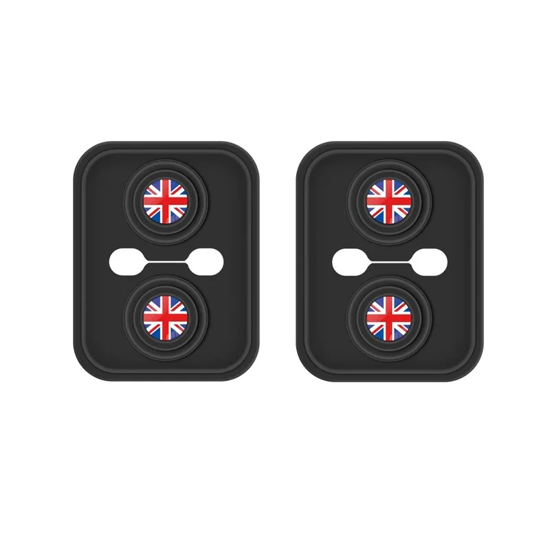 Sleek Door Lock Protection Cover for MINI Cooper - Stylish Auto Accessory