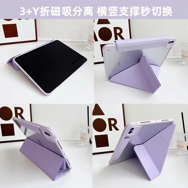 All-in-One Premium Magnetic iPad Case with Detachable Design