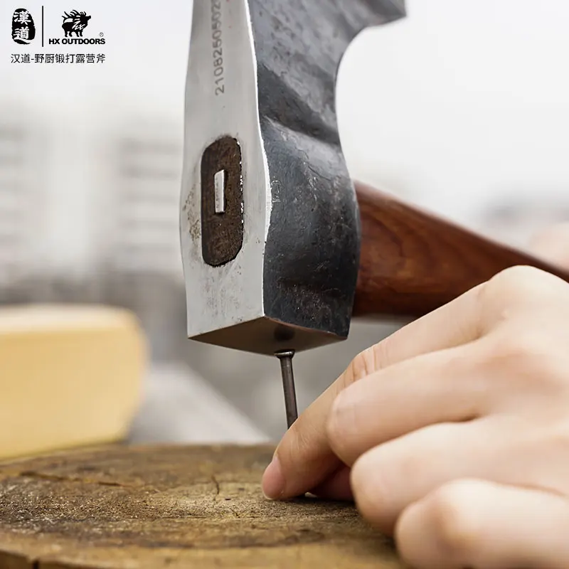 HX OUTDOORS Hunting Multifunctional Axe Rescue Camping Artillery Fire Rescue Hammer Tactical Axes Wood Handle