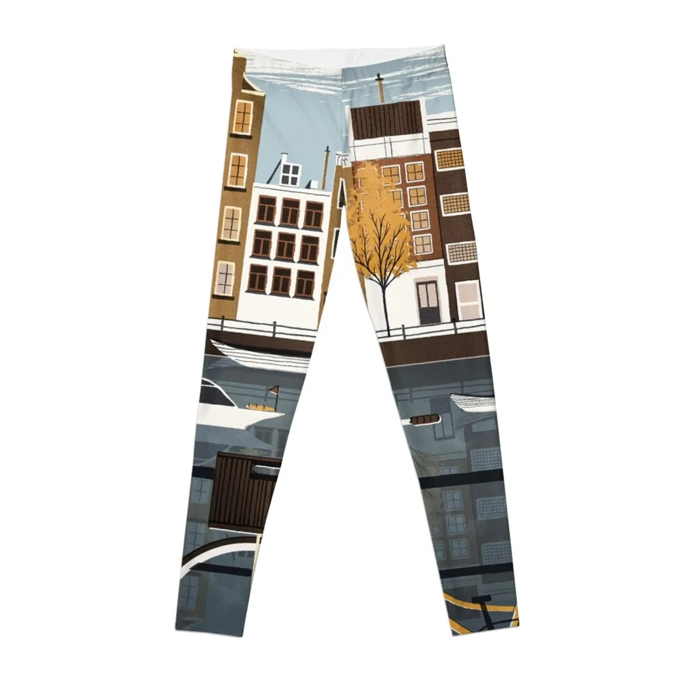 

Amsterdam Leggings high waist Women's push up active wear legging gym Womens Leggings