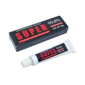 99.8% Super Tattoo Cream Before Surgery Permanent Makeup Microblading Piercing Eyebrow Lips Liner Face and Body Beauty 10g 1
