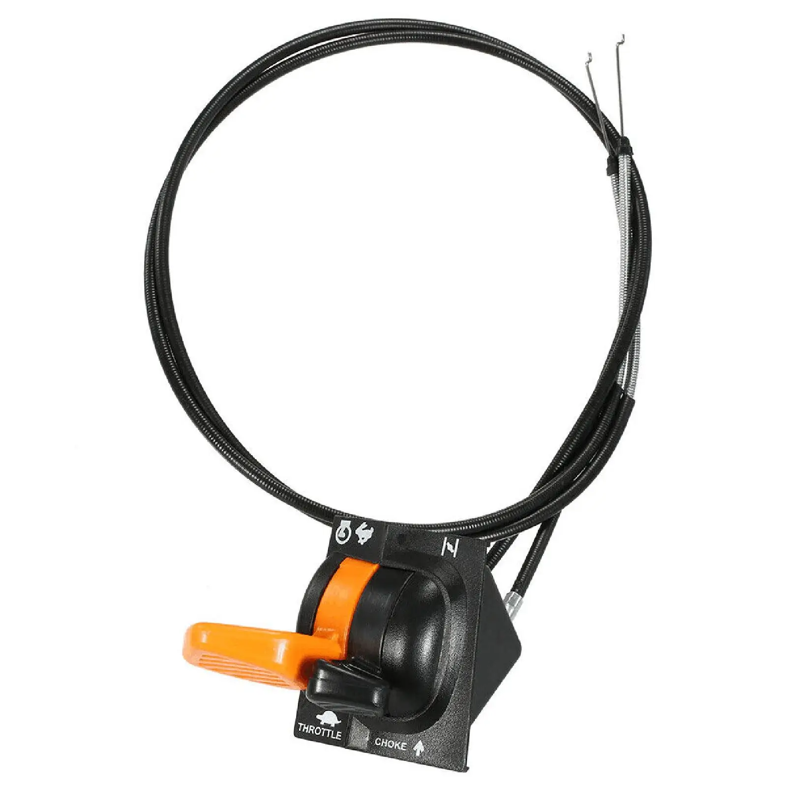 Motorcycle Choke Cable Throttle Choke Cable Assembly AM136026 Control Cable Lever Set for John Deere x500 x520 x540