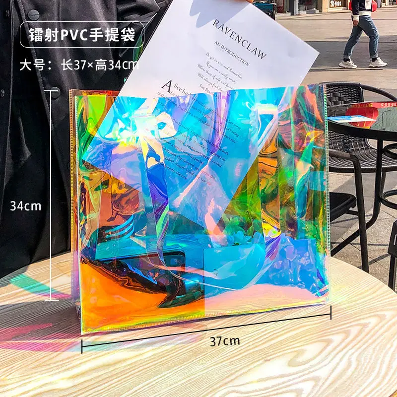 Рисунок 5 - Прозрачная сумка из ПВХ с лазерным рисунком