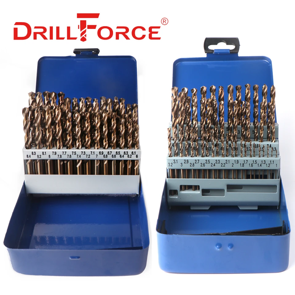 50 Pezzi Drillforce M35 Set Di Punte A Cobalto, Punte Hss-Co Set - Foto 10