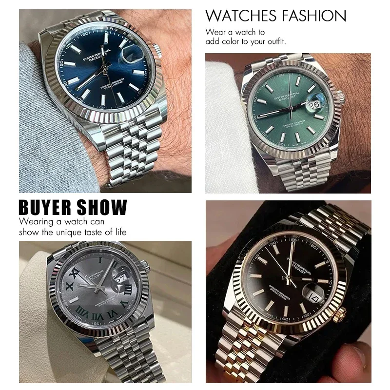 ѷ Ʈ ָ η ƿ ð , 21mm 904L, 41mm ̽  ¥ , ǹ Ÿ 귣 ð 