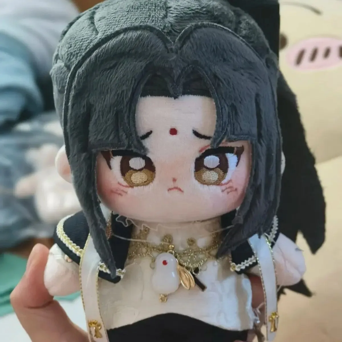 Anime MDZS Mo Dao Zu Shi Jin Ling Handsome Plush Doll Body Anime Cosplay Dress Up Stuffed Plushie Toys Idol Figures Xmas Gift