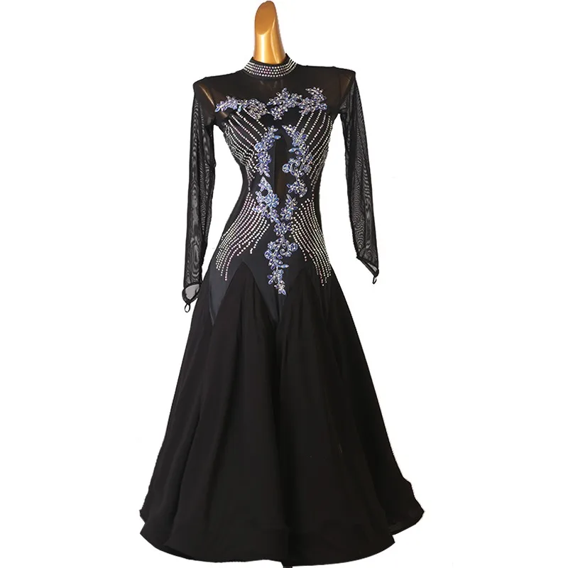 New Standard Ballroom Dance Dress Women Latin Skirt Performance Clothes Stage Costume Girls Competition Piece Modern Outfit