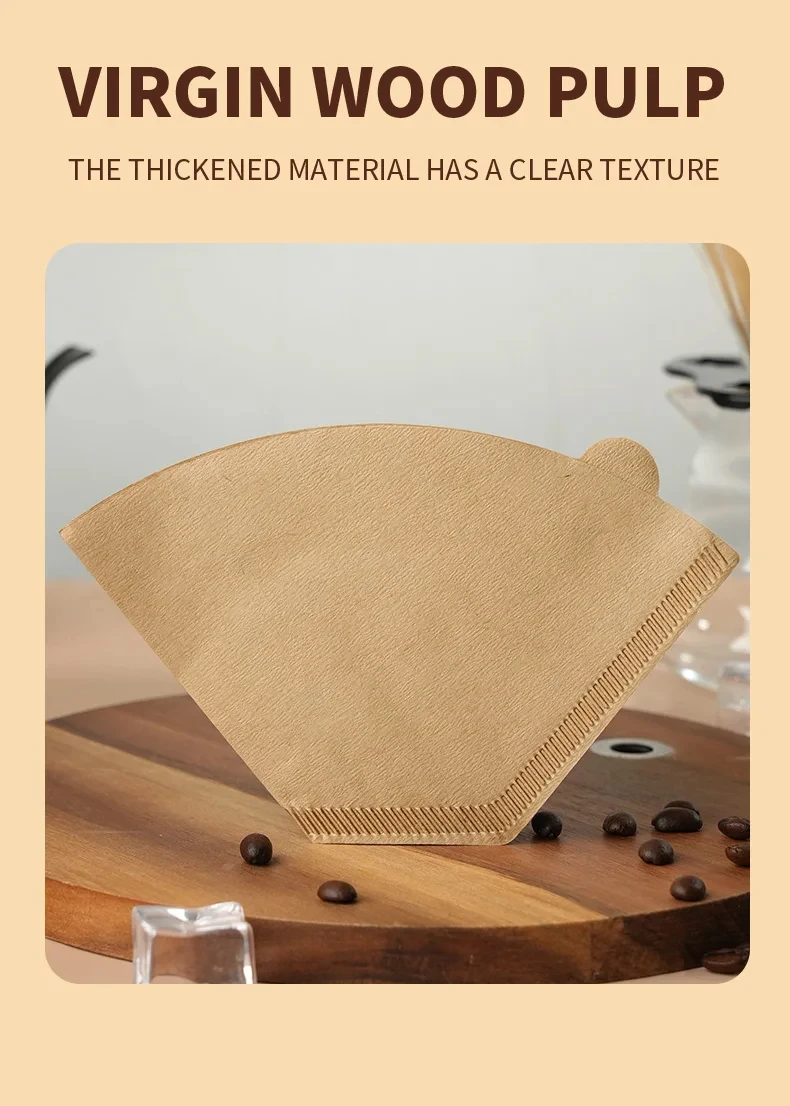 V-Shaped Coffee Filter Paper